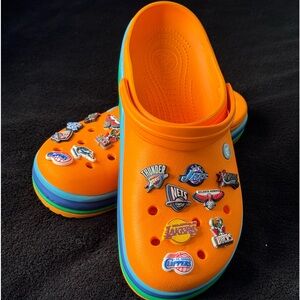 CROCS 🏀 NBA ORANGE CRUSH SPECIAL SZ M13